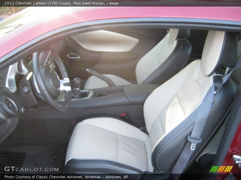  2011 Camaro LT/RS Coupe Beige Interior