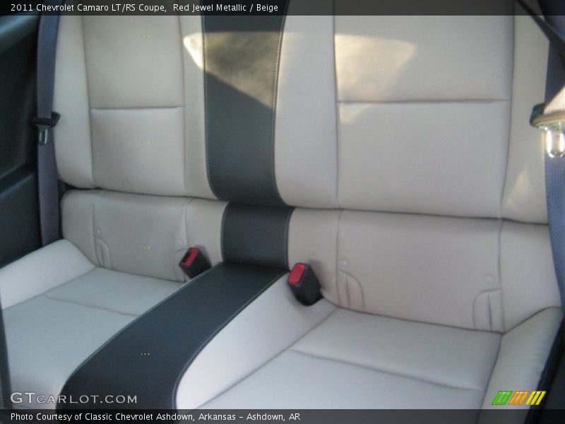 Red Jewel Metallic / Beige 2011 Chevrolet Camaro LT/RS Coupe