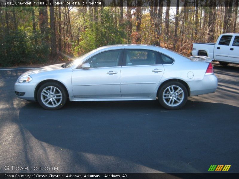 Silver Ice Metallic / Neutral 2011 Chevrolet Impala LTZ