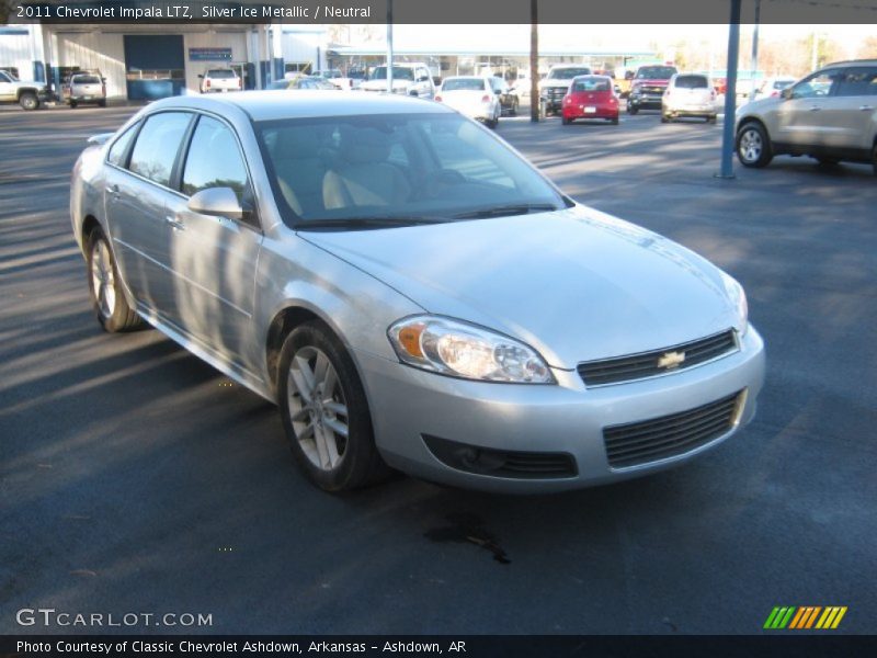 Silver Ice Metallic / Neutral 2011 Chevrolet Impala LTZ