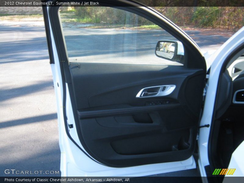 Summit White / Jet Black 2012 Chevrolet Equinox LT