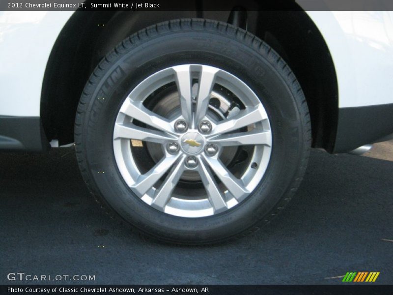 Summit White / Jet Black 2012 Chevrolet Equinox LT
