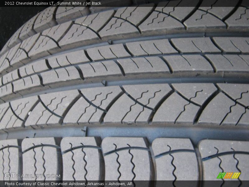 Summit White / Jet Black 2012 Chevrolet Equinox LT