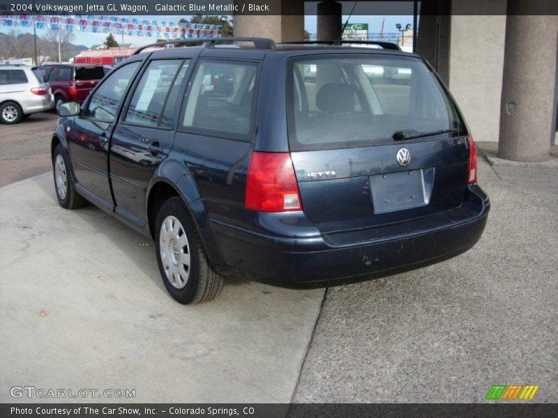 Galactic Blue Metallic / Black 2004 Volkswagen Jetta GL Wagon
