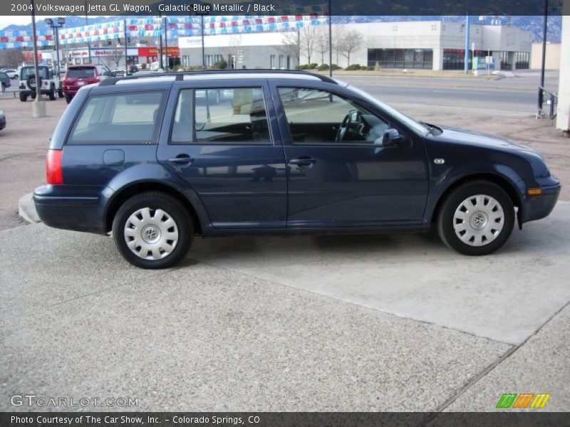 Galactic Blue Metallic / Black 2004 Volkswagen Jetta GL Wagon