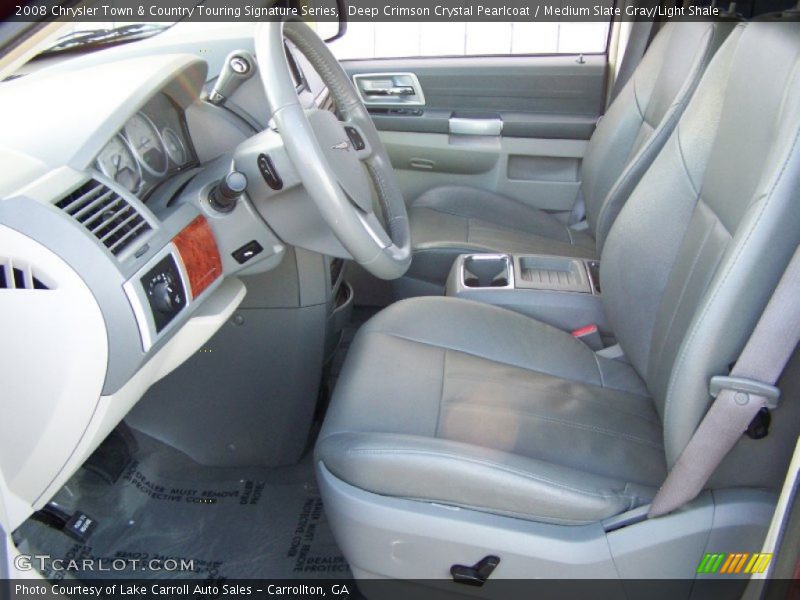  2008 Town & Country Touring Signature Series Medium Slate Gray/Light Shale Interior