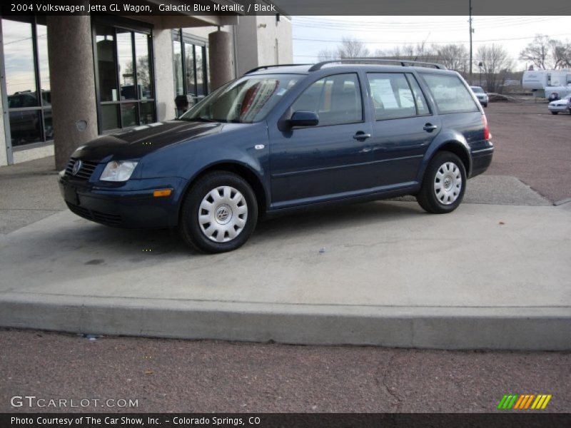 Galactic Blue Metallic / Black 2004 Volkswagen Jetta GL Wagon