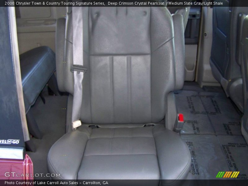 Deep Crimson Crystal Pearlcoat / Medium Slate Gray/Light Shale 2008 Chrysler Town & Country Touring Signature Series