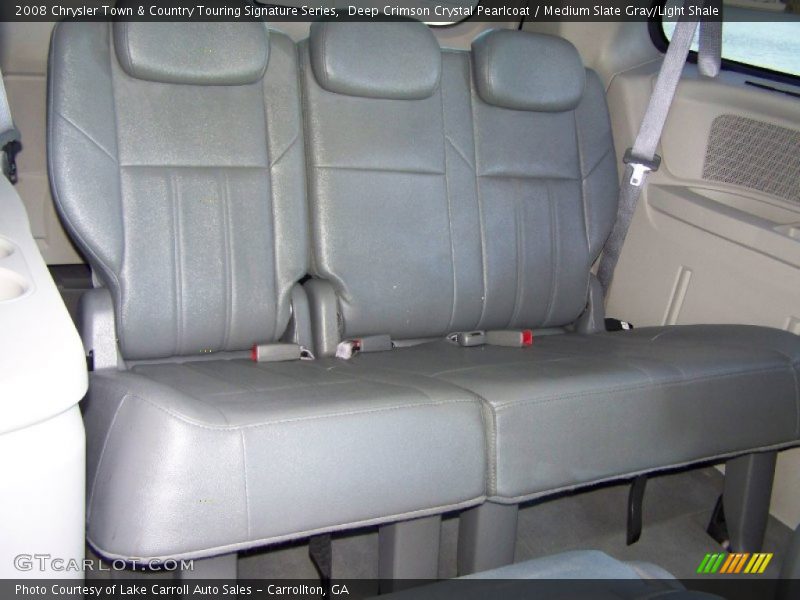 Deep Crimson Crystal Pearlcoat / Medium Slate Gray/Light Shale 2008 Chrysler Town & Country Touring Signature Series