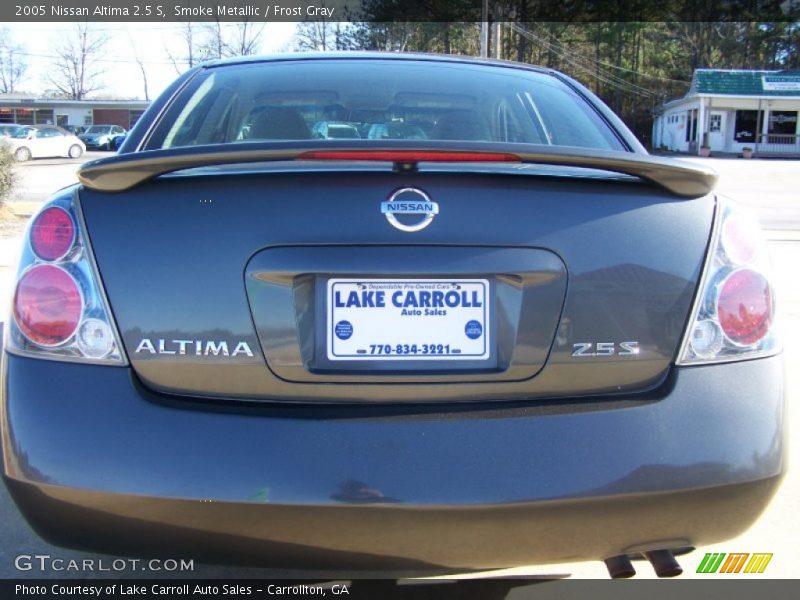 Smoke Metallic / Frost Gray 2005 Nissan Altima 2.5 S