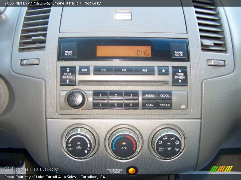 Smoke Metallic / Frost Gray 2005 Nissan Altima 2.5 S