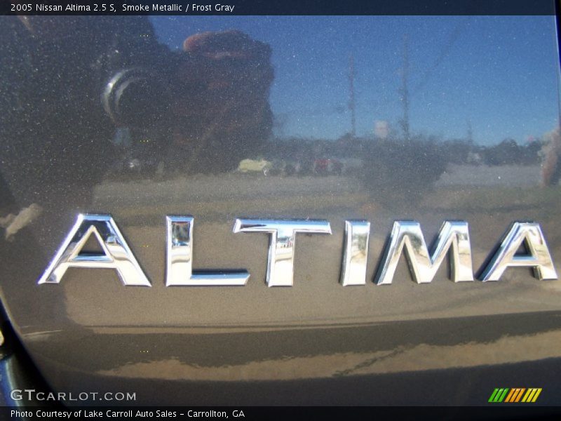 Smoke Metallic / Frost Gray 2005 Nissan Altima 2.5 S