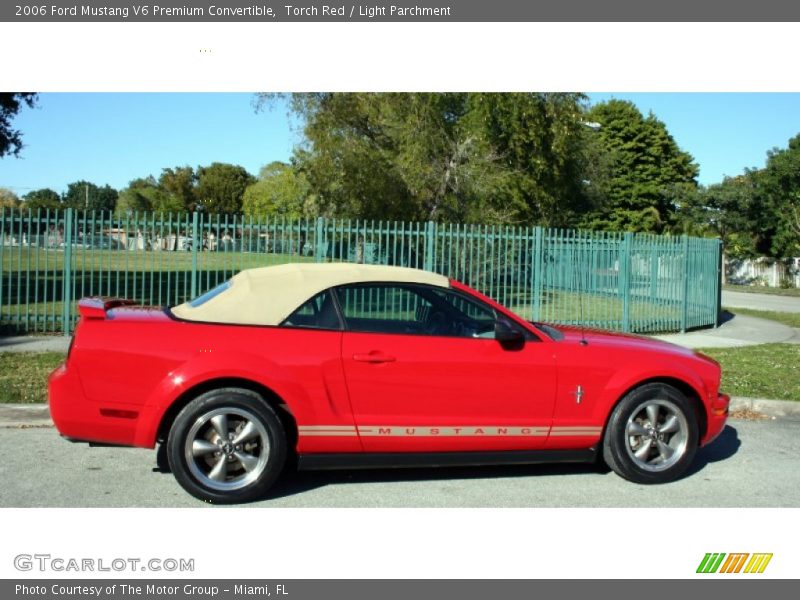 Torch Red / Light Parchment 2006 Ford Mustang V6 Premium Convertible