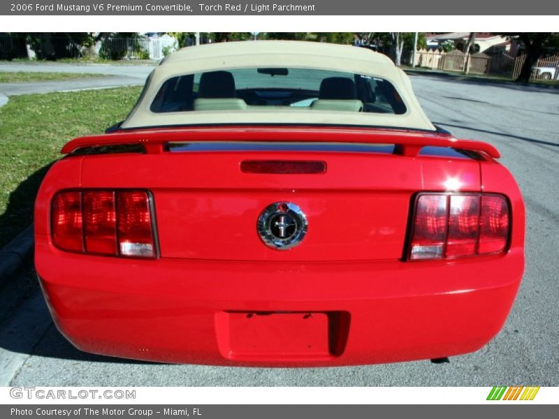  2006 Mustang V6 Premium Convertible Torch Red