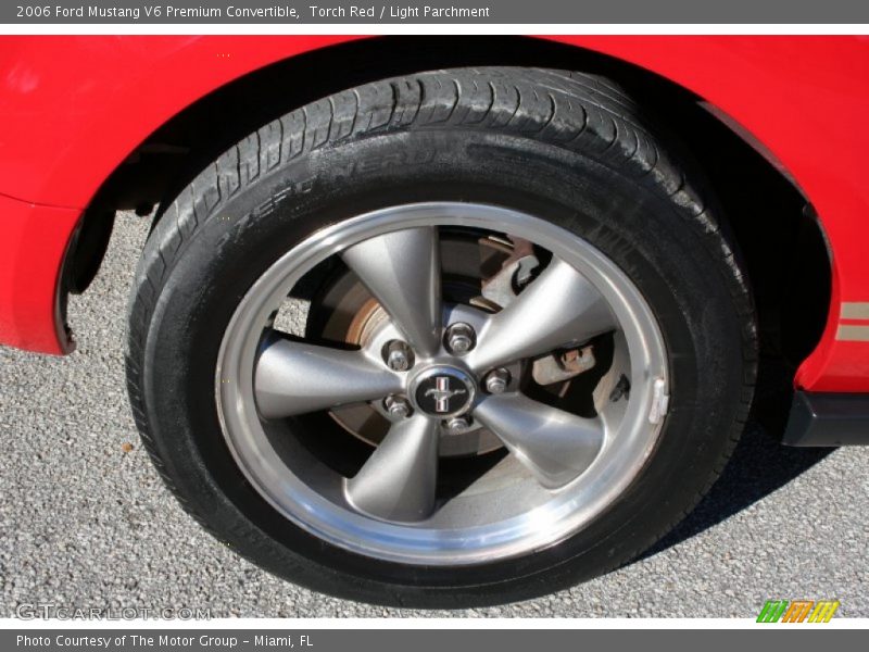  2006 Mustang V6 Premium Convertible Wheel