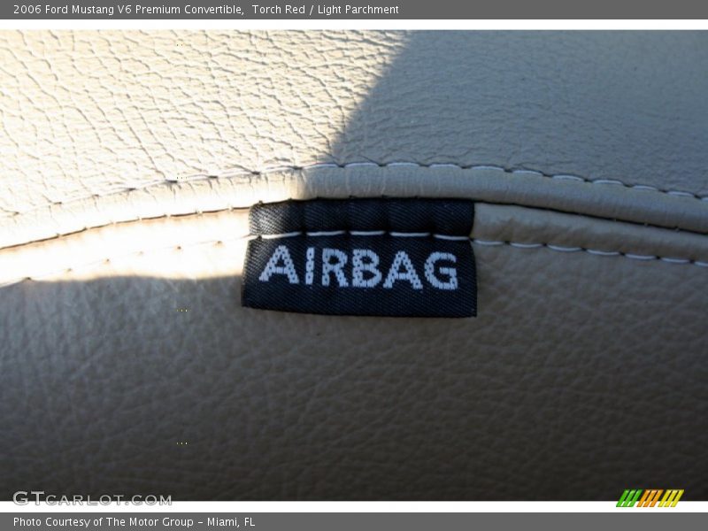 Torch Red / Light Parchment 2006 Ford Mustang V6 Premium Convertible