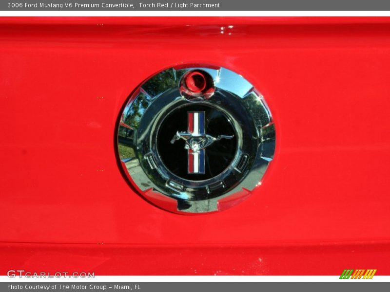 Torch Red / Light Parchment 2006 Ford Mustang V6 Premium Convertible