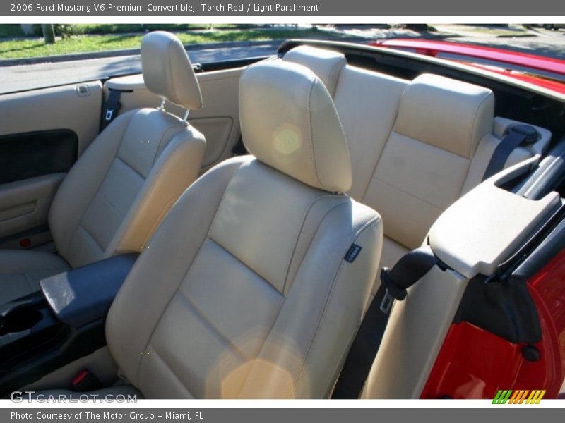 Torch Red / Light Parchment 2006 Ford Mustang V6 Premium Convertible