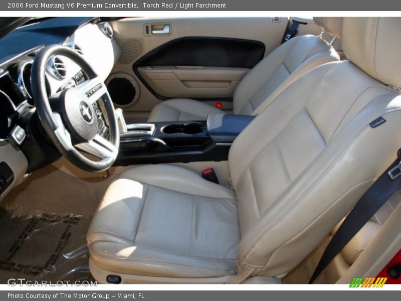 Torch Red / Light Parchment 2006 Ford Mustang V6 Premium Convertible