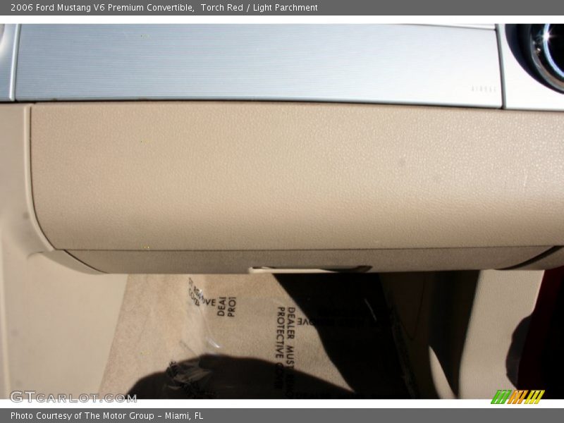 Torch Red / Light Parchment 2006 Ford Mustang V6 Premium Convertible