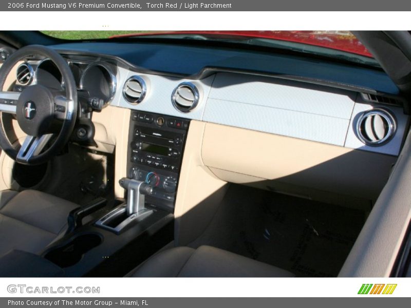 Torch Red / Light Parchment 2006 Ford Mustang V6 Premium Convertible
