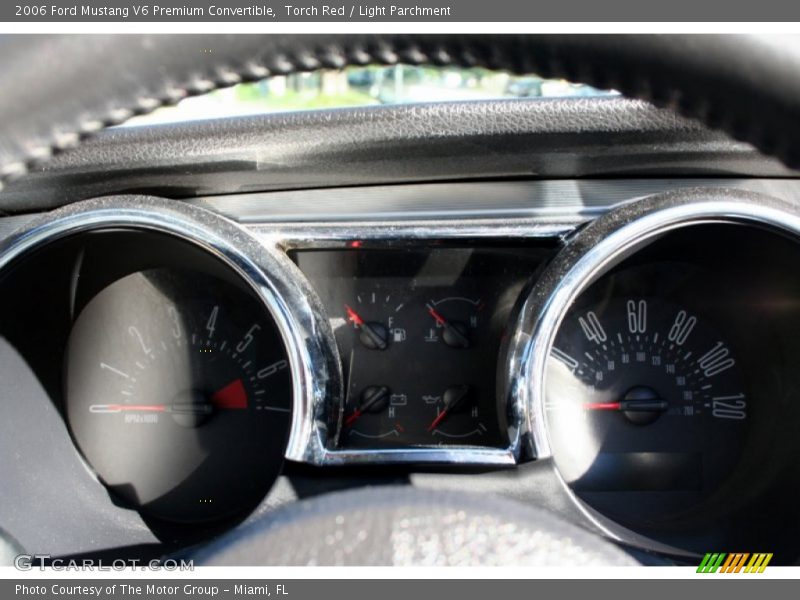Torch Red / Light Parchment 2006 Ford Mustang V6 Premium Convertible