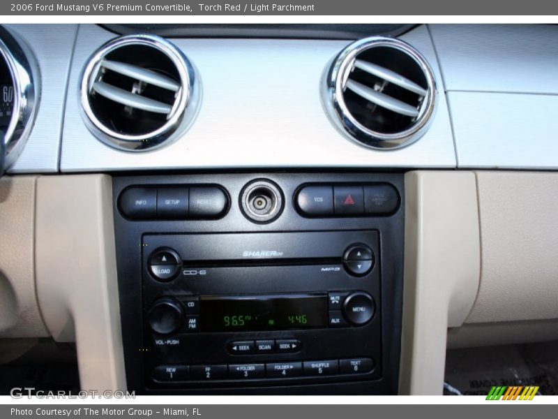 Torch Red / Light Parchment 2006 Ford Mustang V6 Premium Convertible