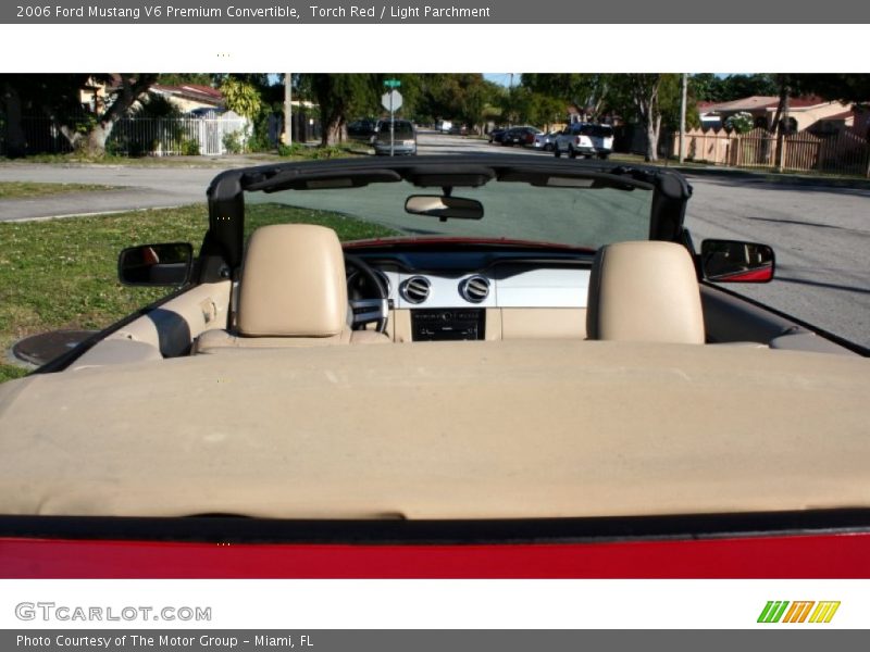 Torch Red / Light Parchment 2006 Ford Mustang V6 Premium Convertible