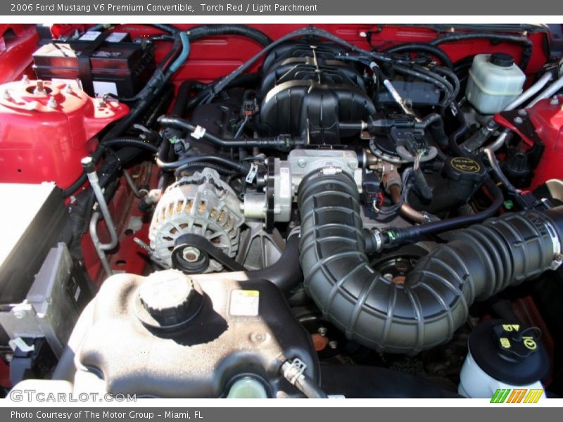  2006 Mustang V6 Premium Convertible Engine - 4.0 Liter SOHC 12-Valve V6