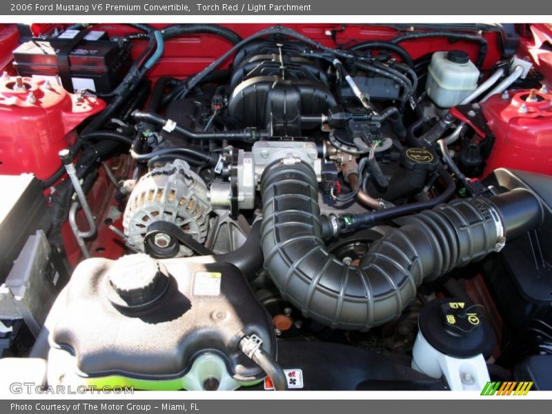  2006 Mustang V6 Premium Convertible Engine - 4.0 Liter SOHC 12-Valve V6