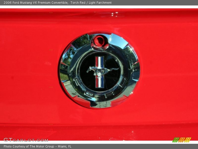Torch Red / Light Parchment 2006 Ford Mustang V6 Premium Convertible