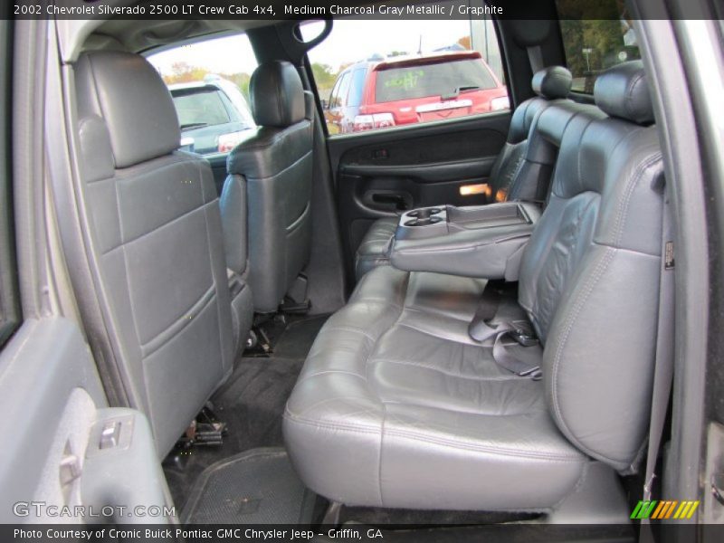 Medium Charcoal Gray Metallic / Graphite 2002 Chevrolet Silverado 2500 LT Crew Cab 4x4