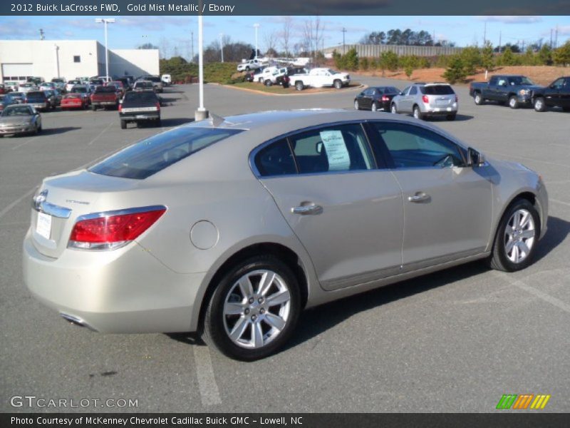 Gold Mist Metallic / Ebony 2012 Buick LaCrosse FWD