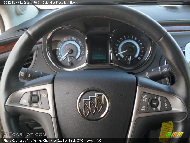 Gold Mist Metallic / Ebony 2012 Buick LaCrosse FWD