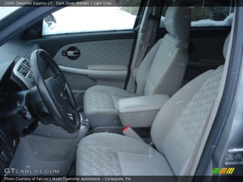 Dark Silver Metallic / Light Gray 2006 Chevrolet Equinox LT