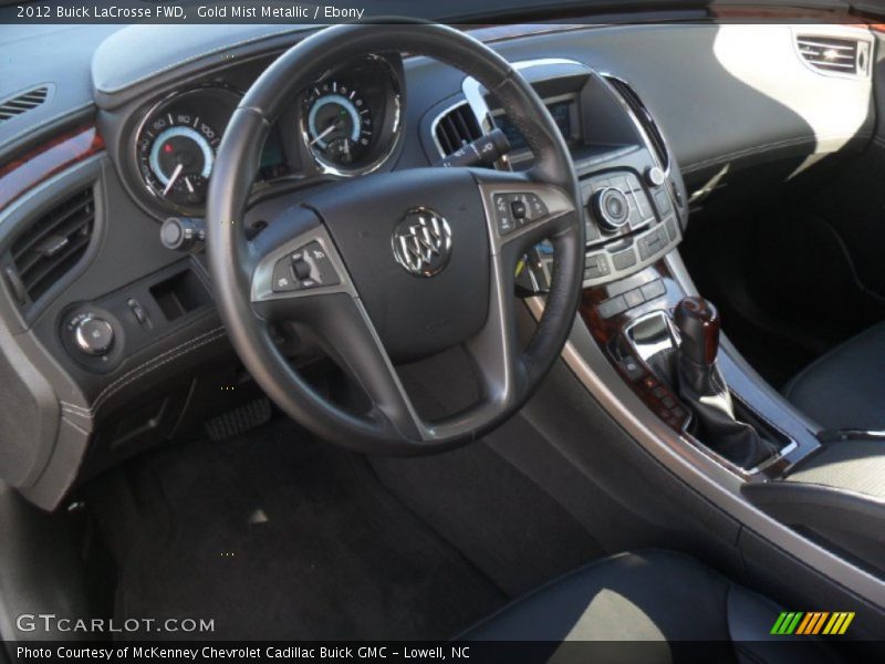 Dashboard of 2012 LaCrosse FWD