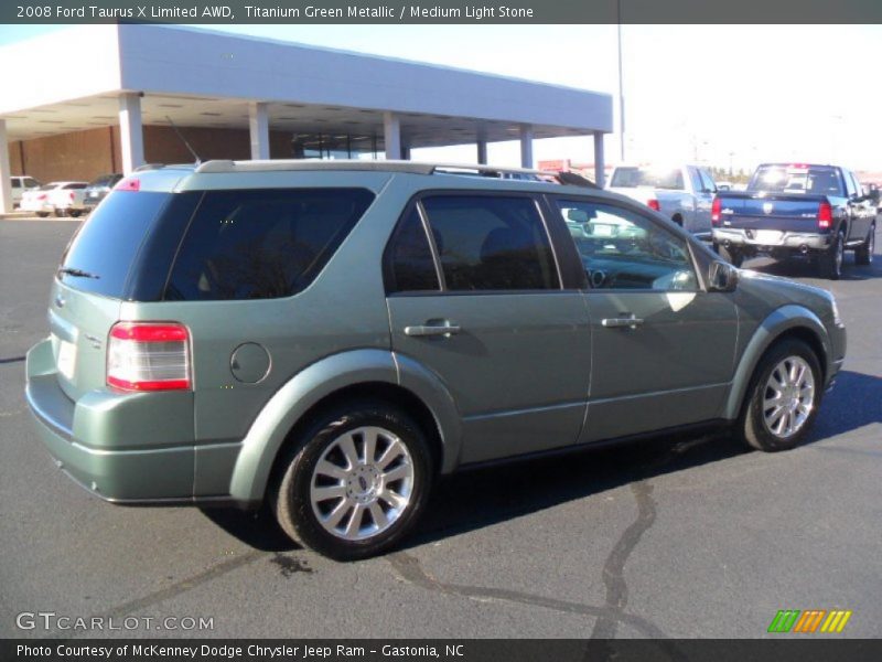  2008 Taurus X Limited AWD Titanium Green Metallic