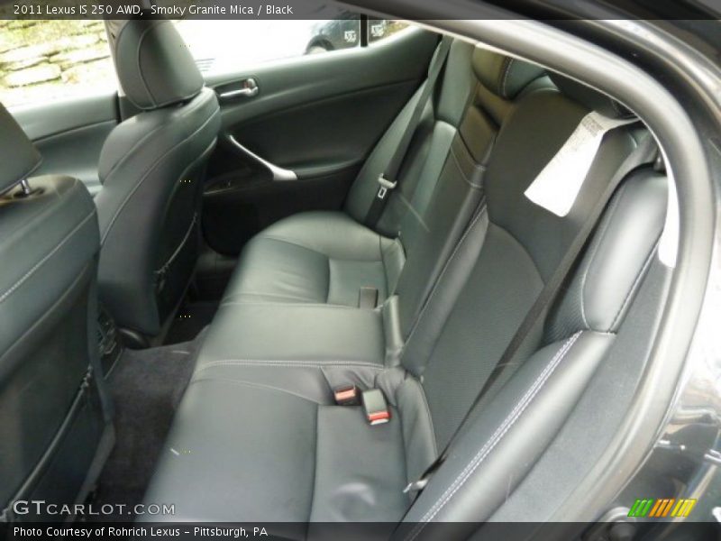 Smoky Granite Mica / Black 2011 Lexus IS 250 AWD