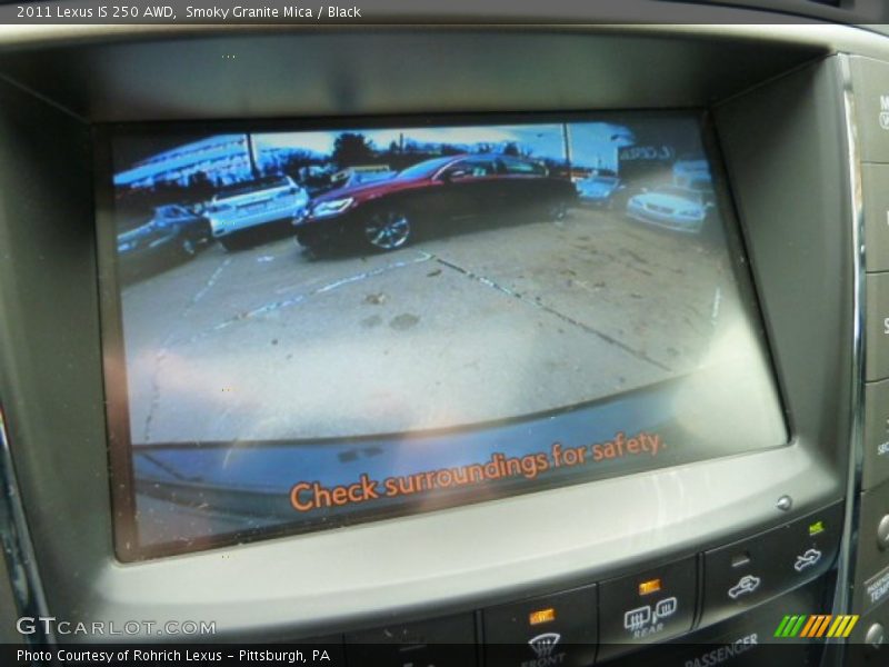 Smoky Granite Mica / Black 2011 Lexus IS 250 AWD