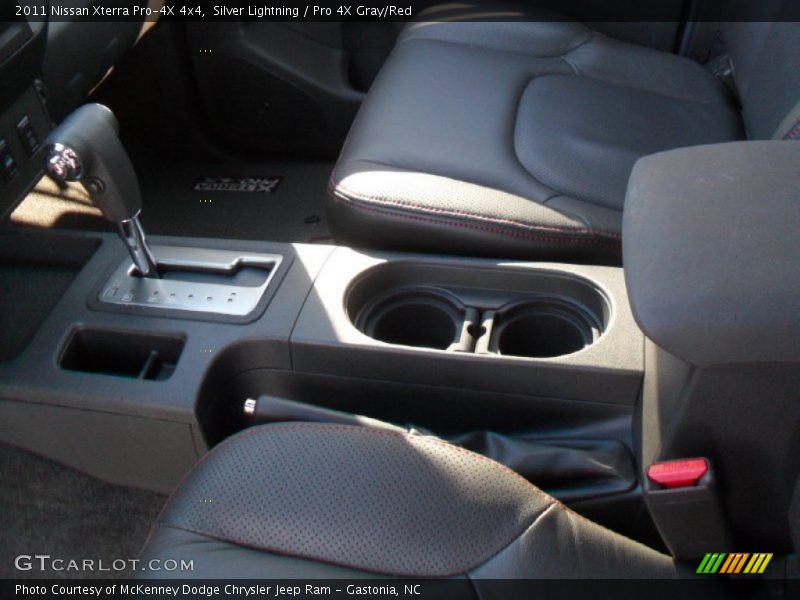 Silver Lightning / Pro 4X Gray/Red 2011 Nissan Xterra Pro-4X 4x4
