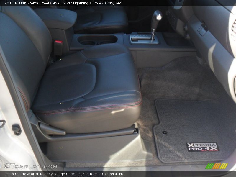 Silver Lightning / Pro 4X Gray/Red 2011 Nissan Xterra Pro-4X 4x4