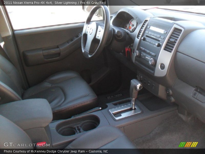 Silver Lightning / Pro 4X Gray/Red 2011 Nissan Xterra Pro-4X 4x4