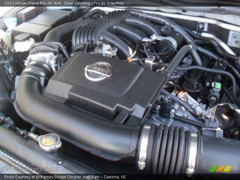Silver Lightning / Pro 4X Gray/Red 2011 Nissan Xterra Pro-4X 4x4