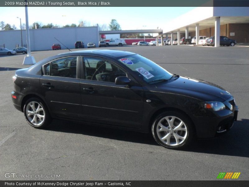 Black Mica / Black 2009 Mazda MAZDA3 i Touring Sedan
