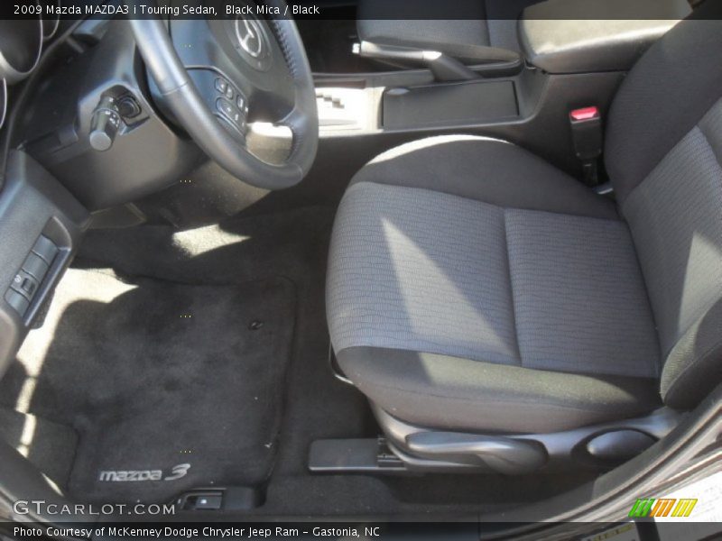 Black Mica / Black 2009 Mazda MAZDA3 i Touring Sedan