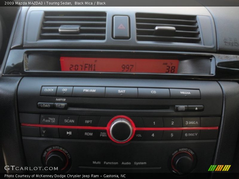 Black Mica / Black 2009 Mazda MAZDA3 i Touring Sedan