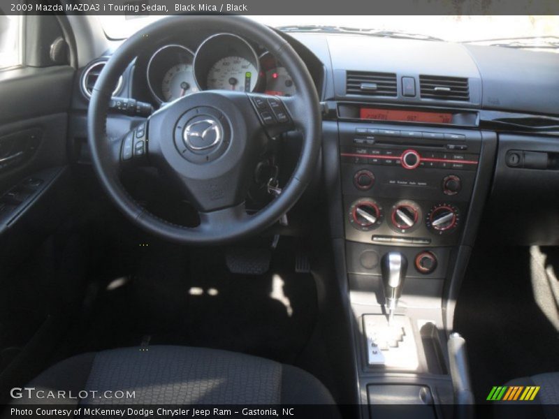 Black Mica / Black 2009 Mazda MAZDA3 i Touring Sedan