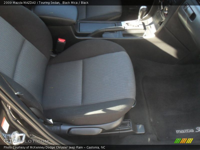 Black Mica / Black 2009 Mazda MAZDA3 i Touring Sedan