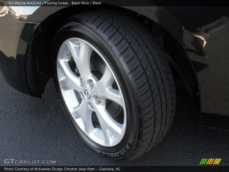 Black Mica / Black 2009 Mazda MAZDA3 i Touring Sedan