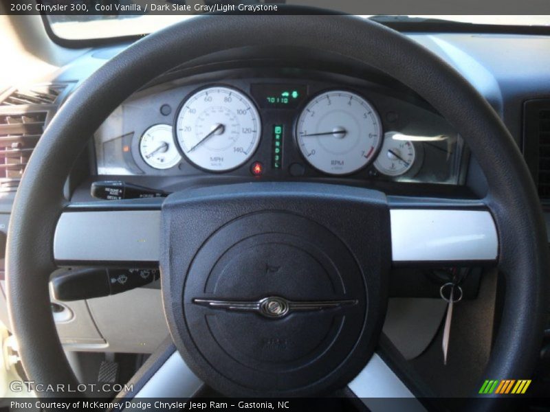 Cool Vanilla / Dark Slate Gray/Light Graystone 2006 Chrysler 300